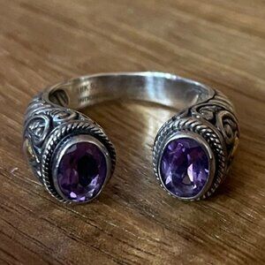 COPY - Sterling Silver Amethyst Ring